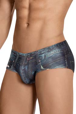 Clever 5201 Denim Jean Latin Brief Blau