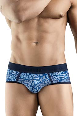 Clever PINEAPPLE Piping Brief blau