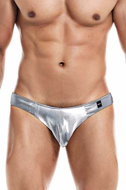 Cut4Men Bikini Slip Metallic Silber