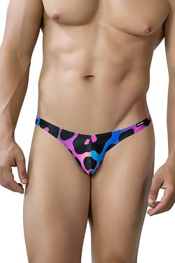 Cut4Men Low Rise Bulge Swim Brief Pop Leopard