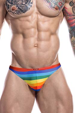 Cut4Men String Tanga Rainbow