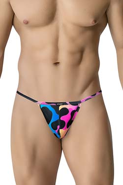Cut4Men Swim Tanga Brief Pop Leopard