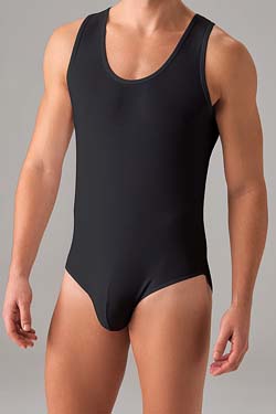 Doreanse Herren Body 3023 Schwarz