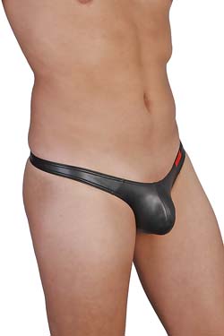 FunBoy Premium Micro-Bulge-Slip Schwarz Leder Optik