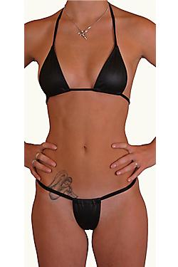 Fungirl Leder Bikini Oberteil Easyfunshop
