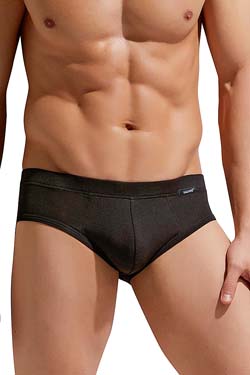 GAUVINE Hipster Brief Schwarz