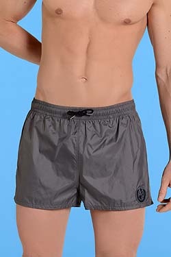 HOM BLACK ADDICT Bade Shinie Short Grey