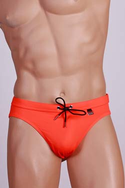 HOM Badehose Marine Chic Mini in Orange