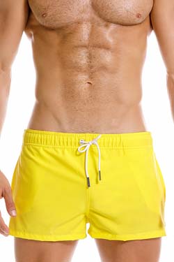 JOR Montecarlo Badeshort Mini Short gelb