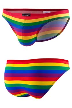 Joe Snyder Bikini Slip Badehose Rainbow25