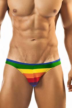 Joe Snyder Bikini Slip Badehose Rainbow25