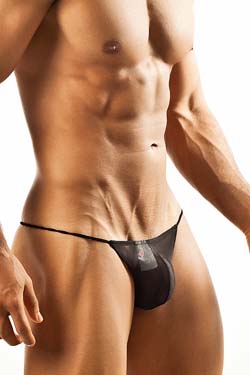 Joe Snyder G-String Schwarz mesh