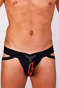 LHomme Invisible Jockstrap ThunderSchwarz
