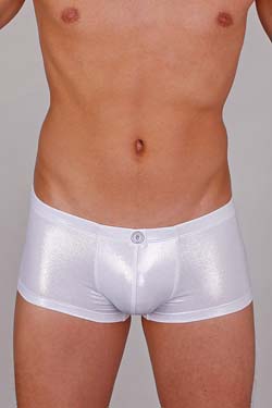 L´Homme Invisible Mini Boxer Nacre Weiß-Silber