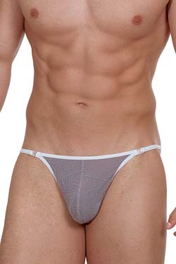 LHomme Invisible Striptease String Drifter , Grau