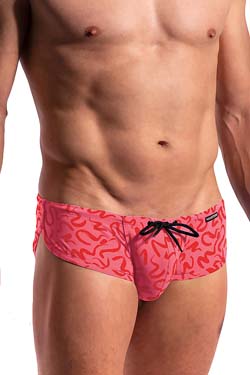 MANSTORE Bade Sprint Brief M2284 print rose