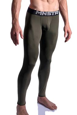 MANSTORE Bungee Leggings M2182 Olive