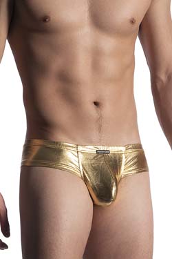 MANSTORE Cheeky Brief M107 Gold-Metallic