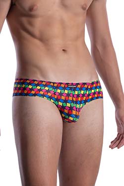 MANSTORE Cheeky Brief M2056 Rainbow