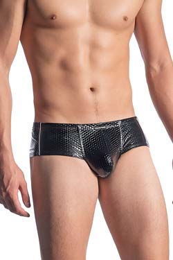 MANSTORE Lack Cheeky Brief M865 Schwarz