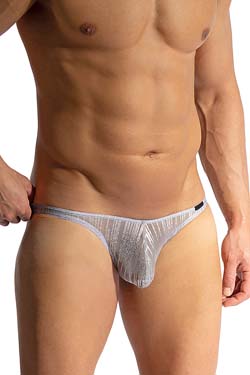 MANSTORE Low Rise Brief M2464 Silver