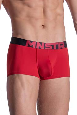 MANSTORE M2103 Bungee Pants Rot/Schwarz