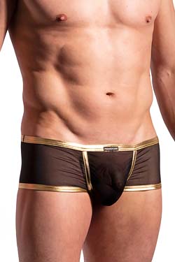 MANSTORE M2238 Hot String Pants Schwarz-Gold