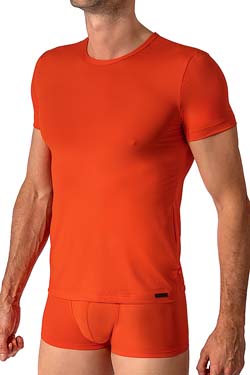 MANSTORE M2623 Casual Tee Fire Orange - Herren Shirt