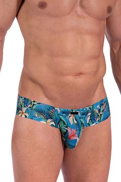 MANSTORE M800 Cheeky Brief Blue Flower