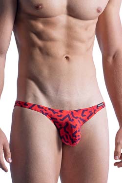 MANSTORE M800 Low Rise Brief Zig Zag