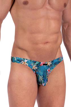 MANSTORE M800 Micro Brief Blue Flower