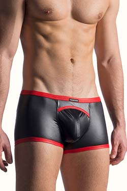 MANSTORE M816 Retro Pants Schwarz-Rot