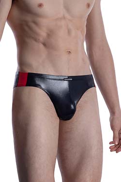 MANSTORE Micro Brief M2004 Schwarz/Rot
