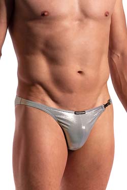 MANSTORE Micro Brief M2283 Silber