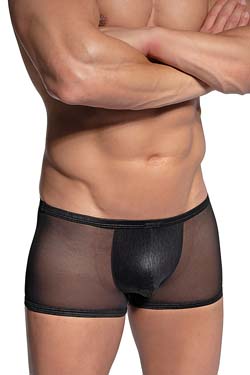 MANSTORE Micro Pants M2484 Schwarz Mesh