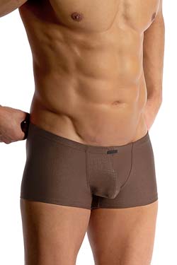 MANSTORE Micro Pants M2515 Leder-Optik Braun