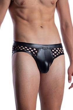 MANSTORE Retro Brief M2054 Schwarz