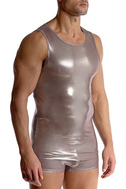 MANSTORE Slim Tank M2509 Platin