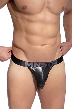 MANSTORE Stringless Bungee Pouch M2485 Schwarz