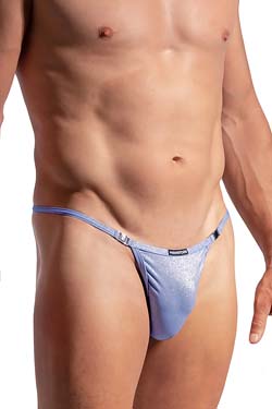 MANSTORE Stripper GoGo String M2290 Bleu