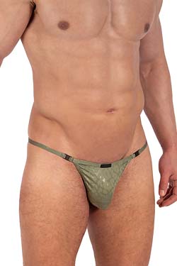 MANSTORE Stripper GoGo String M2335 Khaki