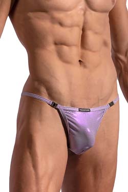 MANSTORE Stripper String M2198 Wei/Lila