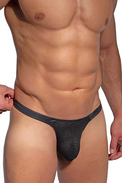 MANSTORE Tower String M2483 Wetlook-Schwarz