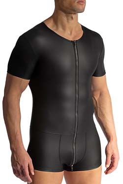 MANSTORE Zipped Body M2469 Mattlook-Schwarz