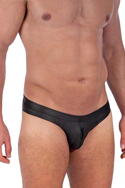 MANSTORE Zipped Brief M2326 Mattlook-Schwarz