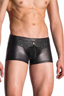 MANSTORE  Zipped Pants M701, Black
