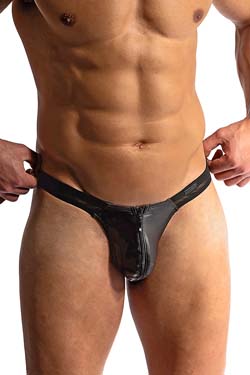 MANSTORE Zipped String M2419 Schwarz