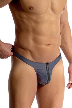 MANSTORE Zipped String M2515 Grau