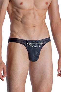 MANstore Silver Brief M966 Schwarz