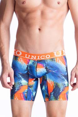 MUNDO UNICO Pant Boxer Medio Blue Hawai